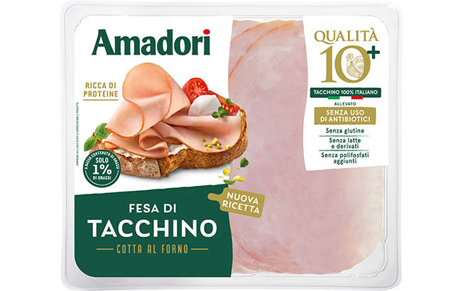 Arrosto a fette di fesa di tacchino Qualità 10+